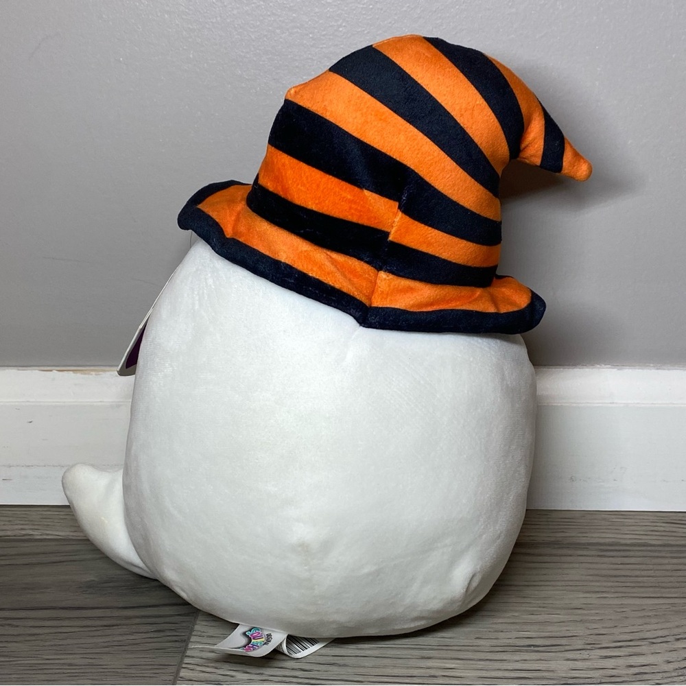 Squishmallows Halloween 2 Set Grace Ghost & Paige Pumpkin Plush Toy KellyToy NWT - Picture 5 of 16